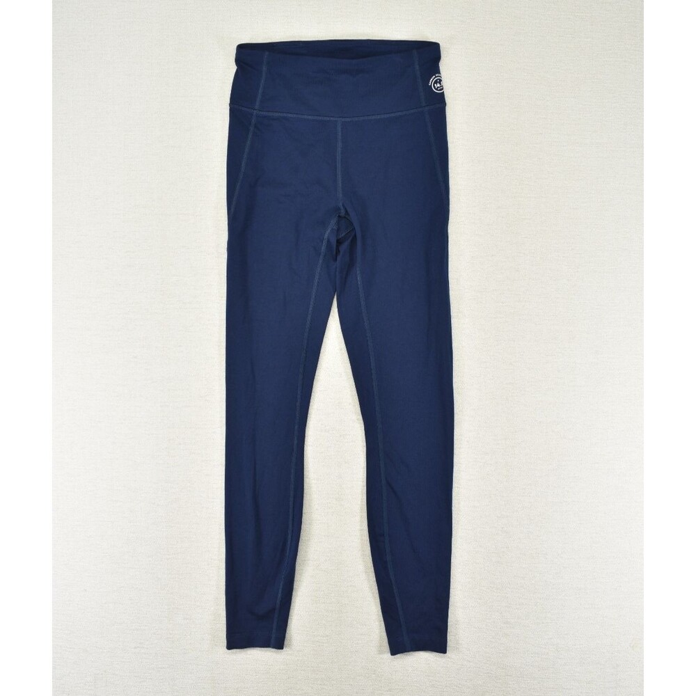 Allbirds Natural Run Leggings Womens Extra Small XS Navy Blue High Rise